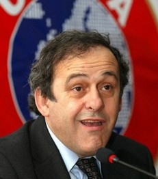Voorzitter Platini 
